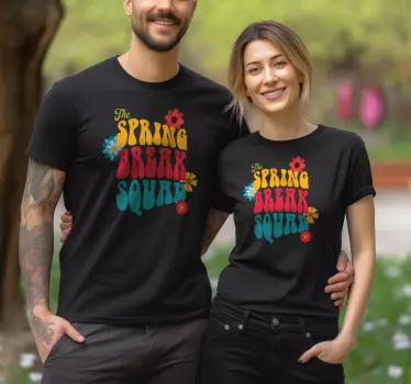 Maglietta personalizzata per la squadra delle vacanze di primaver - TenStickers