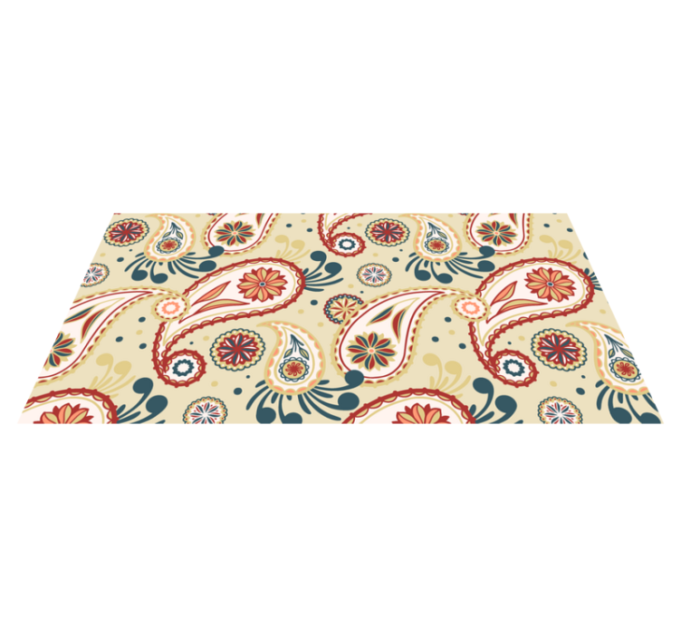 Tappeto vinile bagno gocce d'acqua colorate - TenStickers