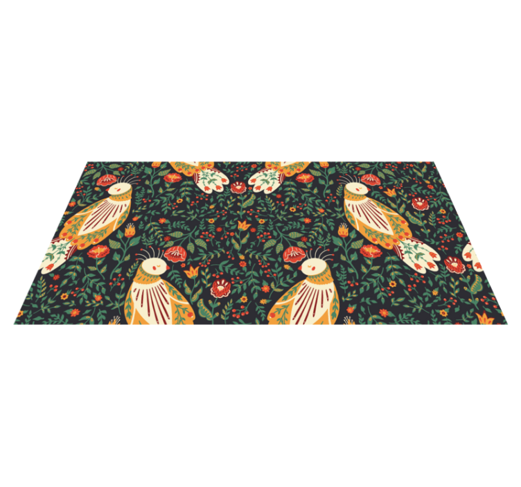 Tappeto vinile animali folklore polacco - TenStickers