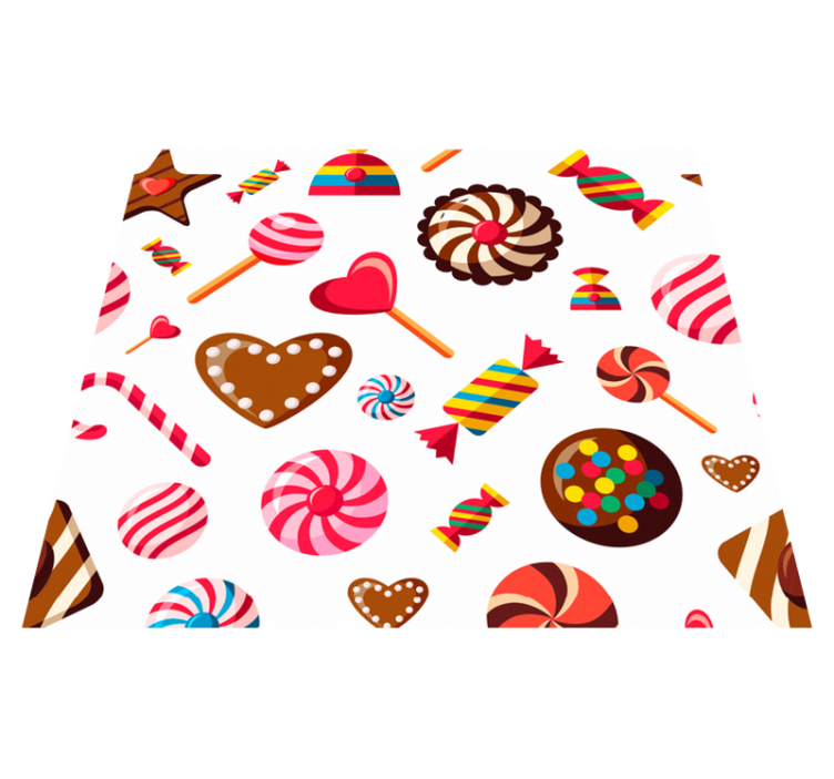 Tappeto pvc cucina mosaico dolce - TenStickers