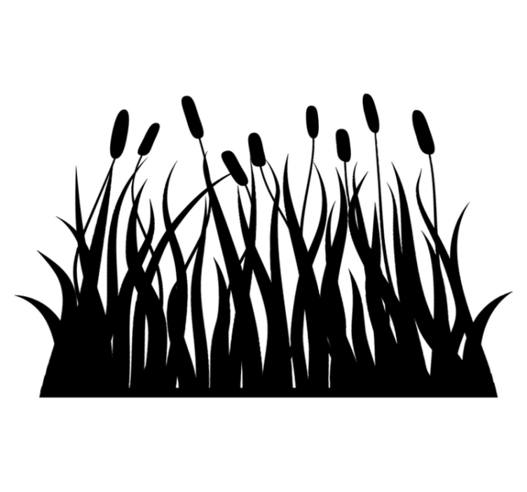 Tappeto vinile bagno canne monocolore - TenStickers