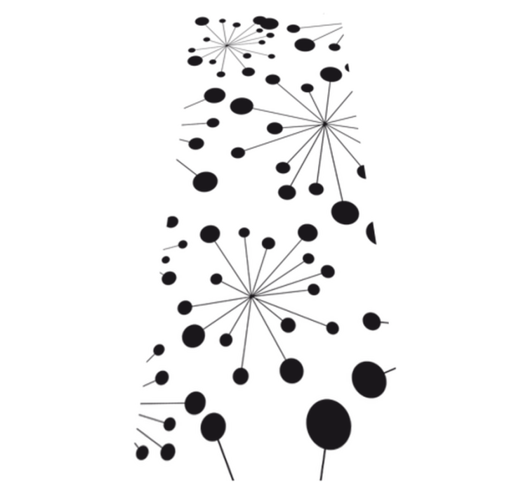 Tappeto vinile bagno esplosione di colori - TenStickers