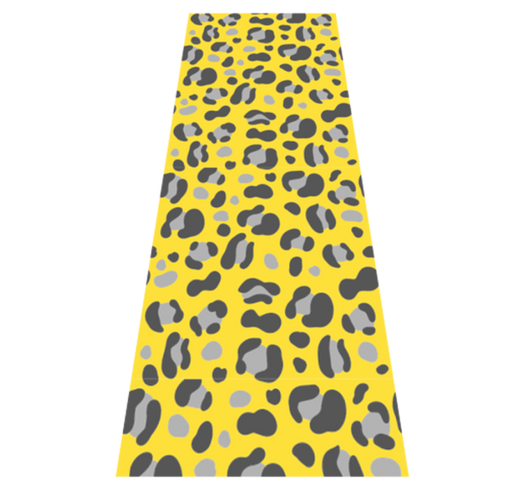Tappeto vinile stampa animale stampa leopardata pantone - TenStickers