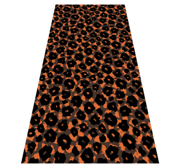 Tappeto vinile stampa animale imitazione leopardo kalahari - TenStickers