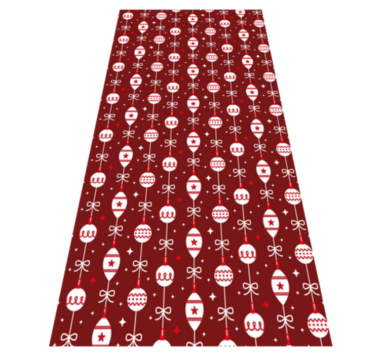 Tappeto vinile natale decorazioni natalizie - TenStickers