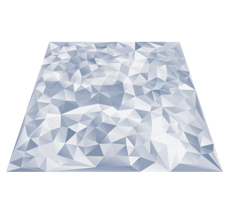 Tappeto vinile geometrico forme irregolari - TenStickers