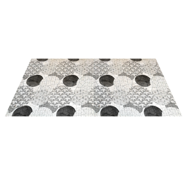 Tappeto vinile geometrico motivo geometrico orientale - TenStickers