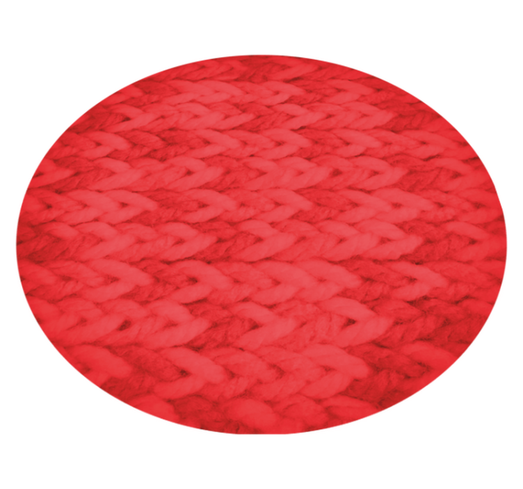 Tappeto vinile geometrico pattern circolari testurizzati - TenStickers