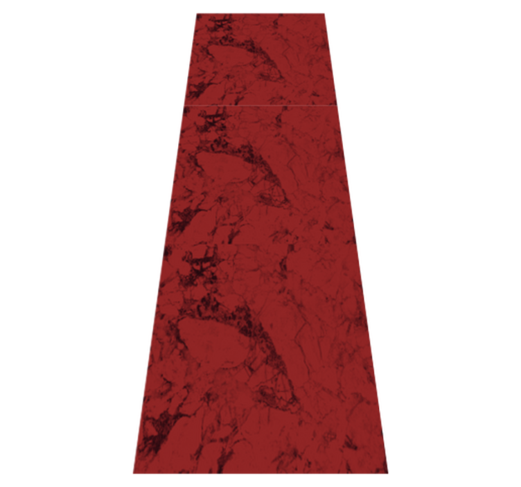 Tappeto vinile bagno sfondo marmo rosso scuro - TenStickers