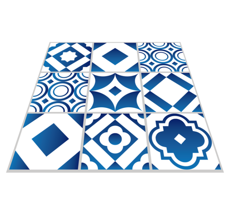 Elegante tappeto da cucina in vinile - TenStickers