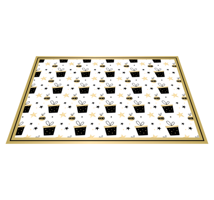 Tappeto vinile per bambini avventura spaziale - TenStickers