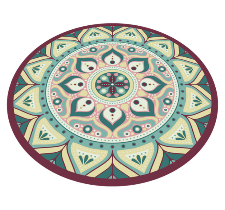 Tappeto vinile Mandala disegno circolare mandala - TenStickers