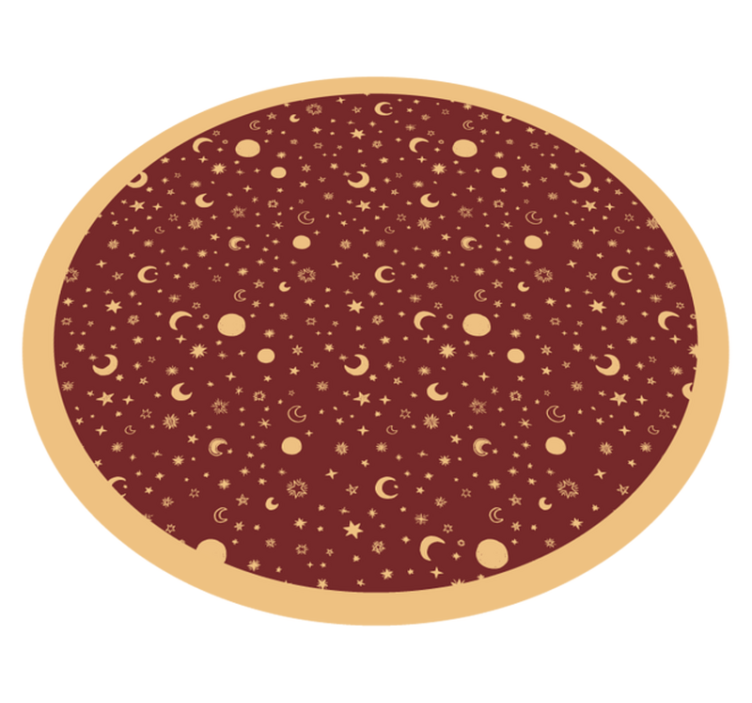 Tappeto vinile bebé area giochi celeste - TenStickers