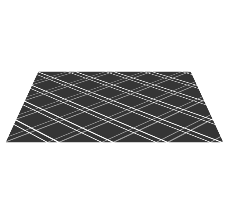 Tappeto vinile geometrico motivi di linee geometriche - TenStickers