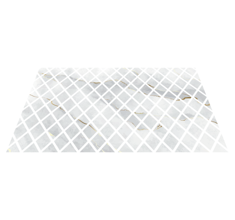 Tappeto pvc cucina elegante motivo in marmo - TenStickers