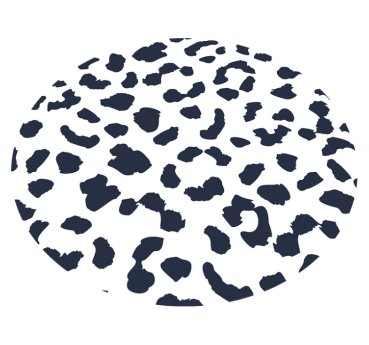 Tappeto vinile stampa animale design maculato mucca - TenStickers