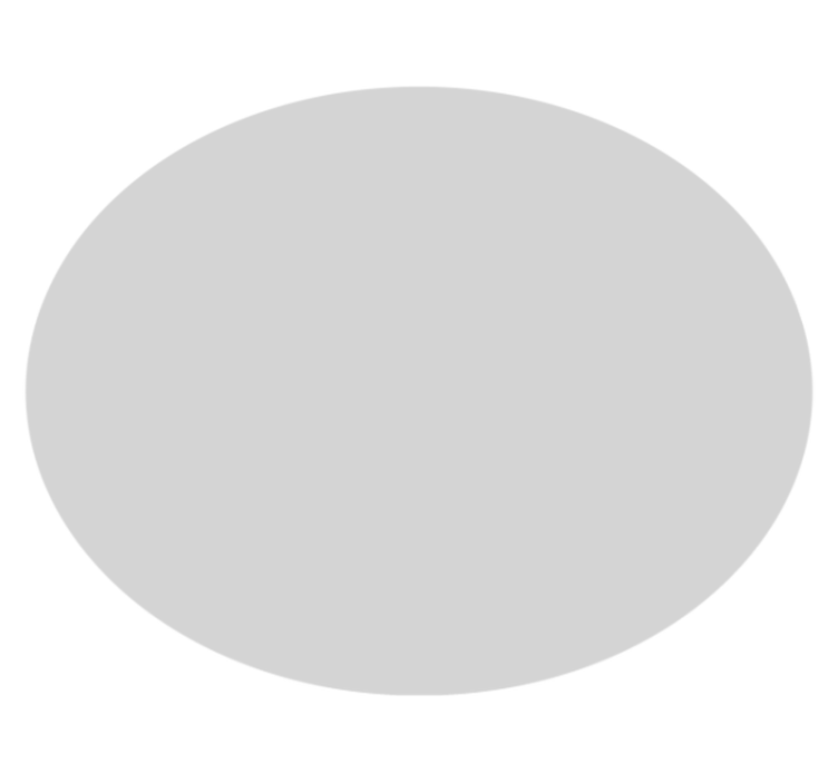 Tappeto vinile rotondo forma grigia - TenStickers