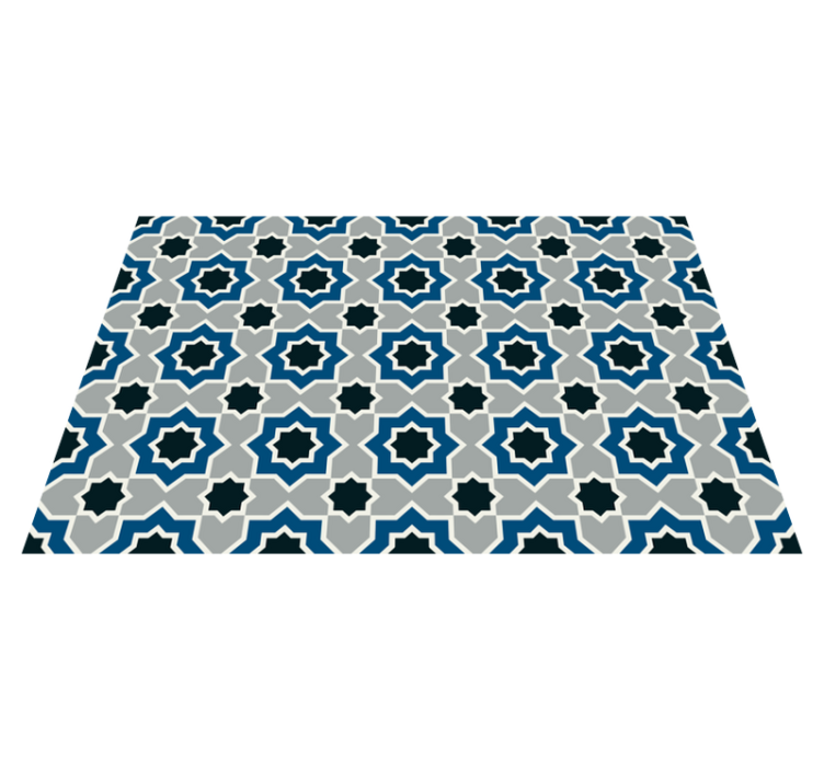 Tappeto pvc cucina motivo geometrico islamico - TenStickers