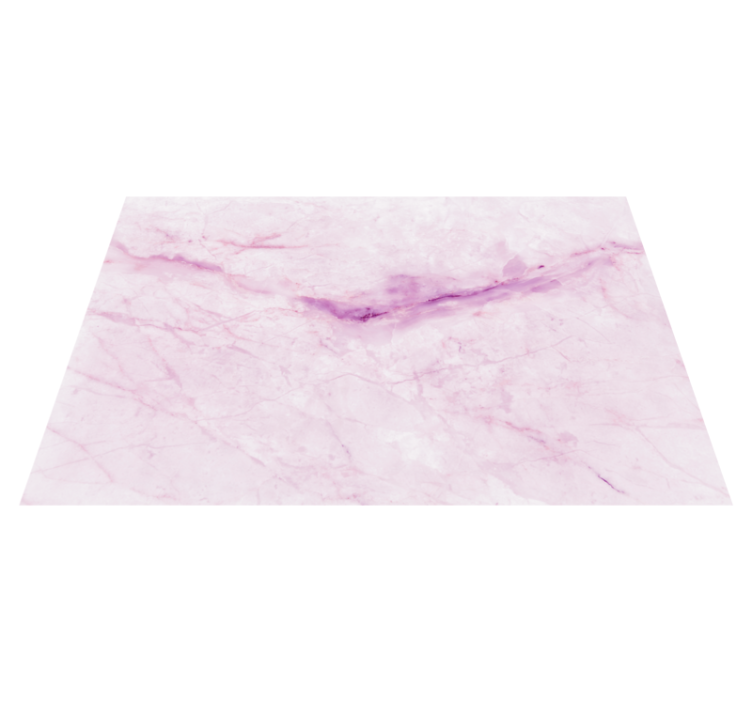 Tappeto vinile effetto marmo venature rosa tenui - TenStickers