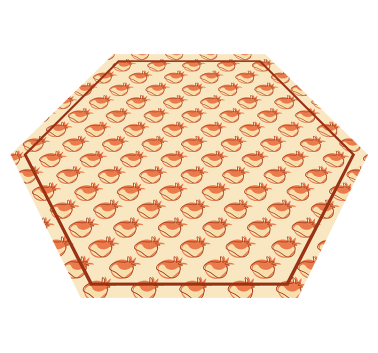 Tappeto pvc cucina affascinanti motivi di uccelli - TenStickers