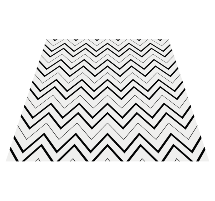 Tappeto vinile minimalista stile elemento chevron - TenStickers