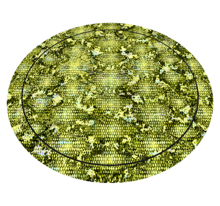 Tappeto vinile stampa animale pelle verde rettile - TenStickers