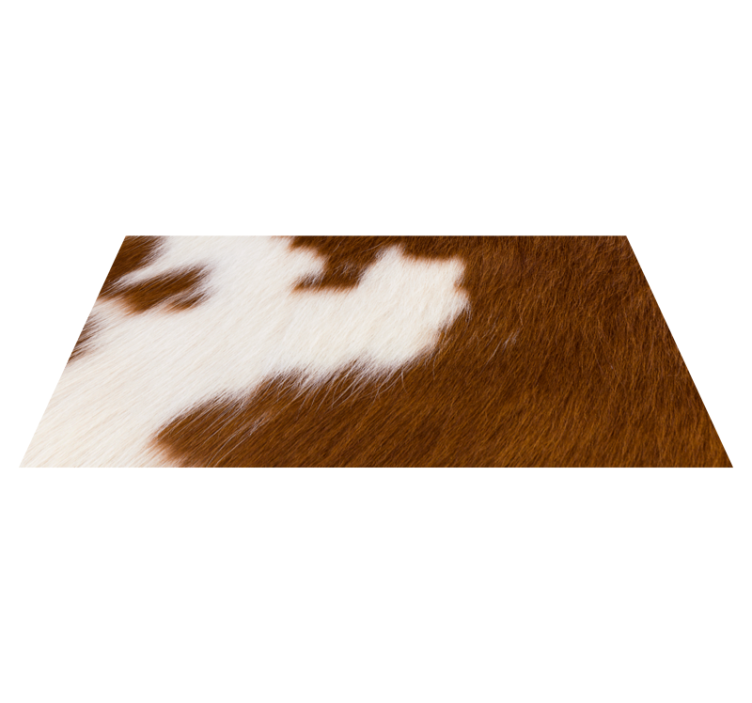Tappeto vinile stampa animale illustrazione mucche - TenStickers