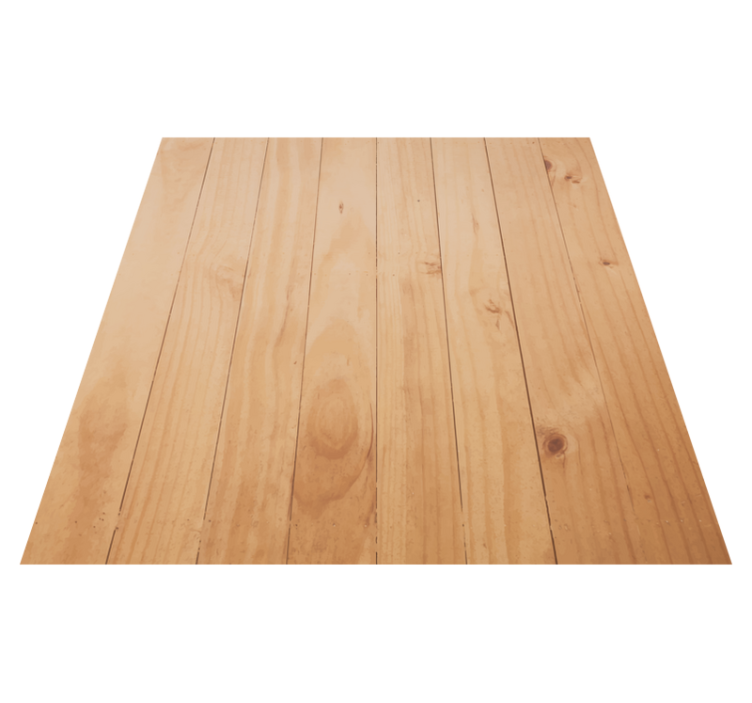 Tappeto vinile effetto legno superficie chiara - TenStickers