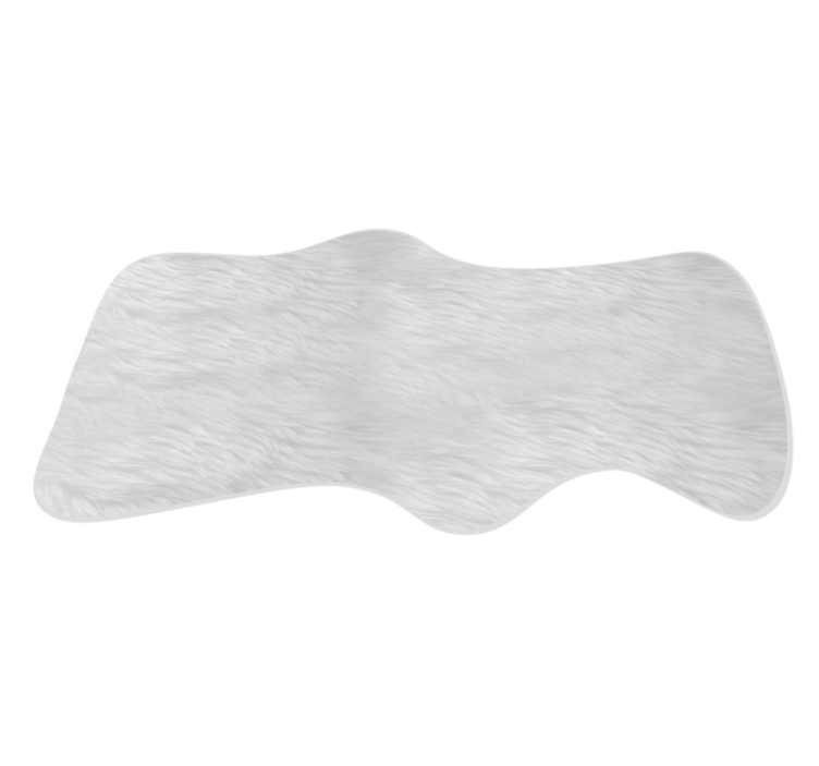 Tappeto in vinile bianco stile nordico - TenStickers