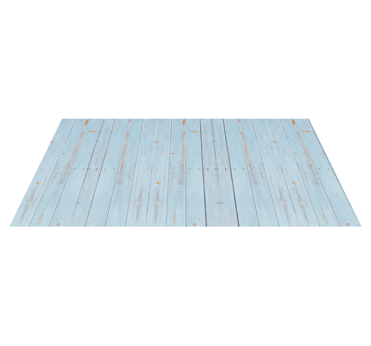 Tappeto in pvc legno texture madera azul - TenStickers