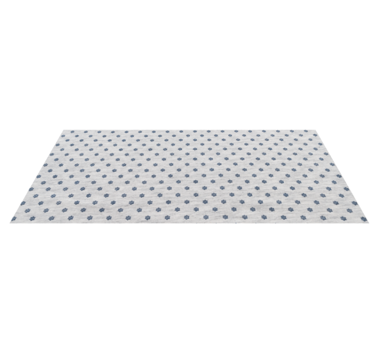 Tappeto in pvc con fiori e piante patron flores pequeñas - TenStickers