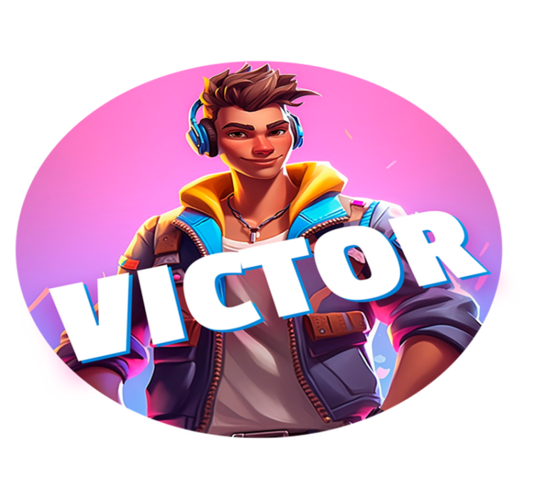 Tappeto in pvc per camera da letto personaggio maschile del video - TenStickers