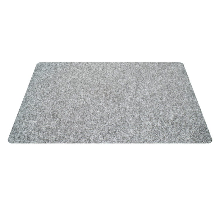 Passatoia in vinile ufficio texture grigia - TenStickers