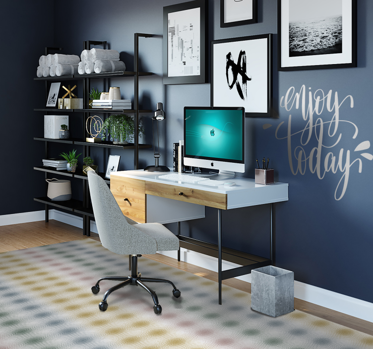 Tappeto in vinile con forme geometriche - TenStickers