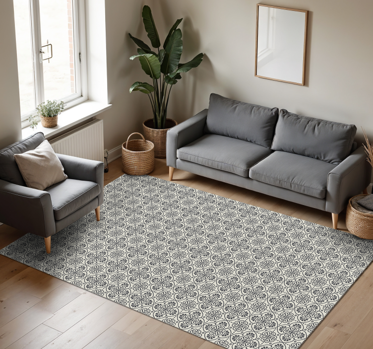 Tappeto vinile mosaico elegante motivo mosaicale - TenStickers