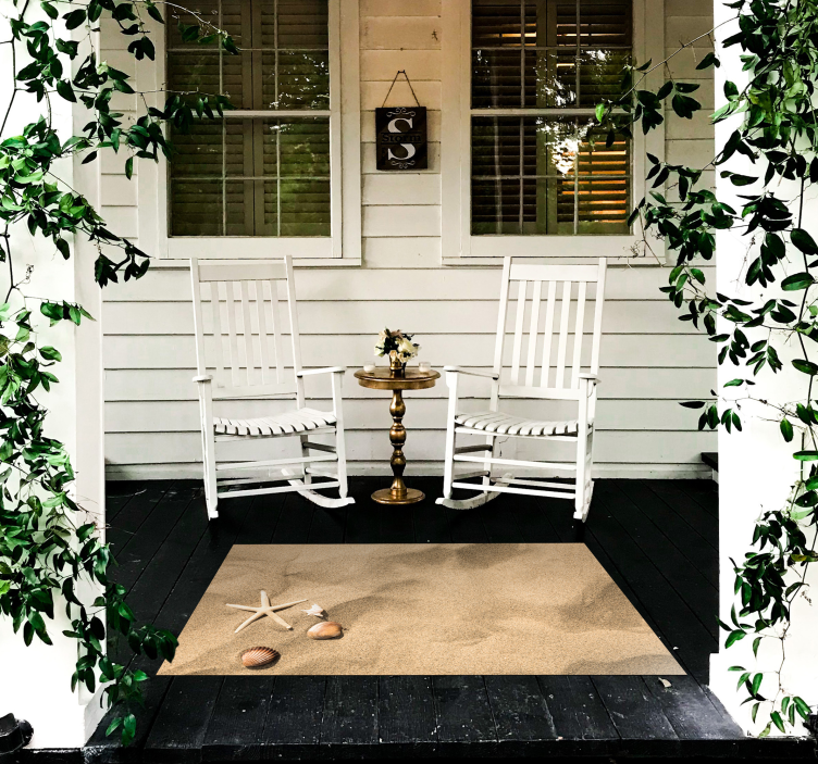 Tappeto vinile esterno eleganza fronte mare - TenStickers