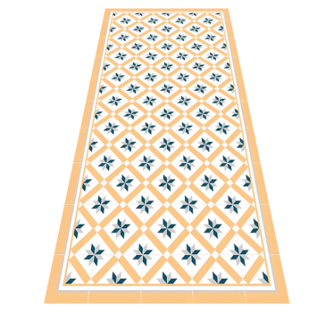 Tappeto pvc cucina giallo idraulico - TenStickers