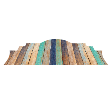 Tappeto vinile camera da letto motivo assi legno marrone - TenStickers