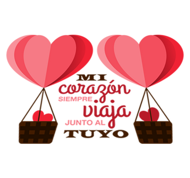 Tappeto vinile camera da letto decorazione san valentino - TenStickers