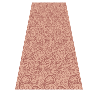 Tappeto pvc cucina motivo paisley frigorifero - TenStickers