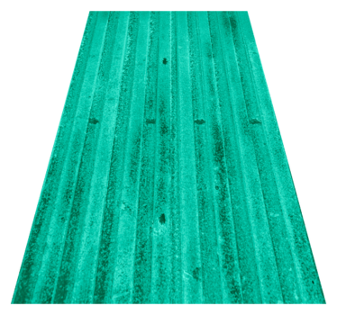 Tappeto pvc cucina texture metallica verde menta - TenStickers