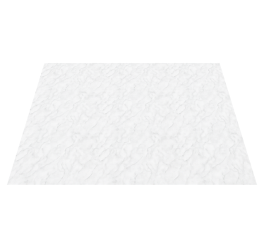 Tappeto vinile camera da letto design marmo bianco grigio - TenStickers