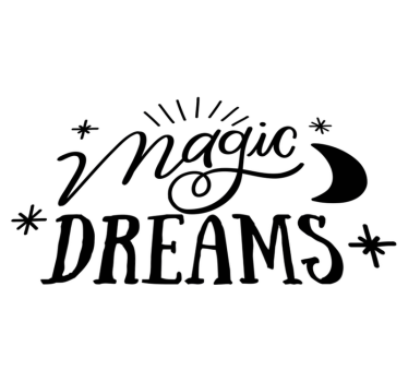 Tappeto vinile camera da letto sogni magici - TenStickers