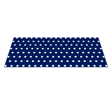 Tappeto vinile minimalista decoro a pois - TenStickers
