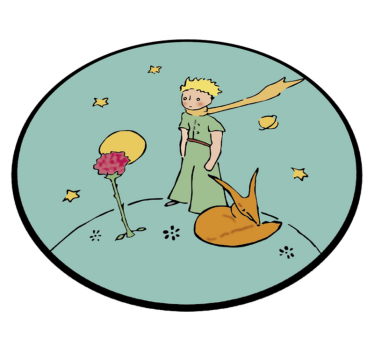 Tappeto vinile per bambini personaggio del libro di fiabe - TenStickers