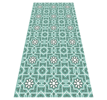 Tappeto vinile piastrelle modello marocchino - TenStickers