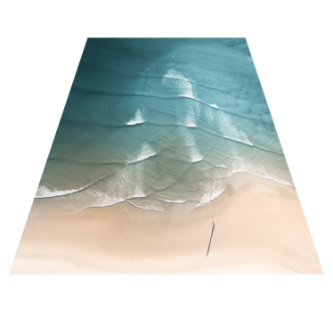 Tappeto vinile natura litorale costiero - TenStickers