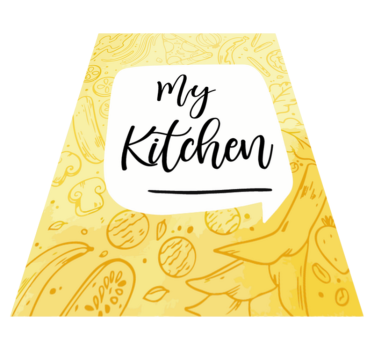 Tappeto pvc cucina il testo della mia cucina - TenStickers