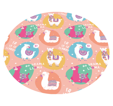 Tappeto vinile per bambini vivace circolo di lama - TenStickers