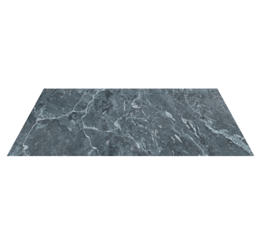 Passatoia in vinile cucina Marmo grigio - TenStickers